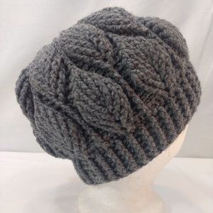 Handmade 3D Leaf Hat, Adult L/XL, Thick n Comfy